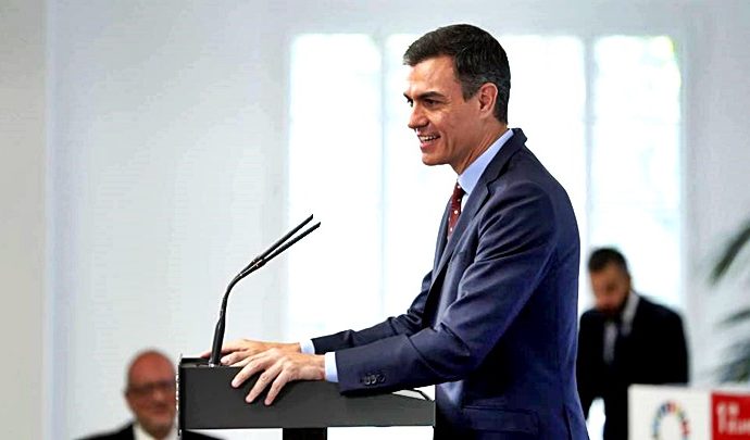 Pedro Sánchez fue tajante en cuanto a las diferencias de fondo que mantiene su gobierno con Podemos