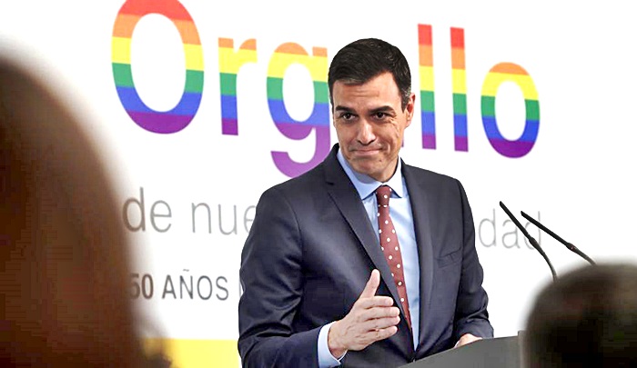 Pedro Sanchez difiere de la postura del Partido Podemos