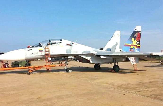 Sukhoi Ruso se siniestra en una Base Aérea venezolana y causa dos bajas