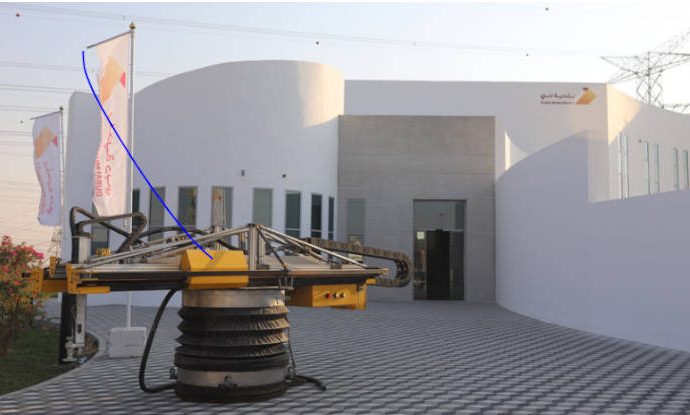 En Dubai la empresa Apis Cor creó el edificio con impresión 3D más grande del país