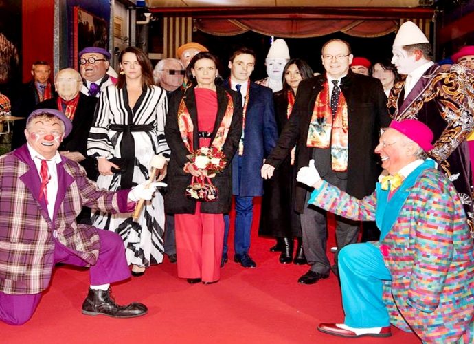 Festival Internacional del Circo de Montecarlo y la princesa Estefanía