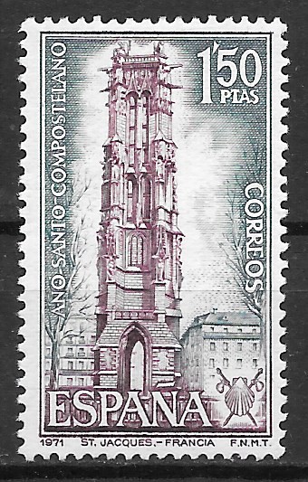iglesia Sant Jacques de Paris año 1971