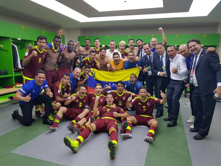 Venezuela se impuso ante EEUU con resultado de 2-1